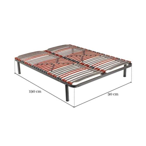 Somier Multiláminas con Regulación Lumbar 90X190 cm PIKOLÍN SM26R SR40028