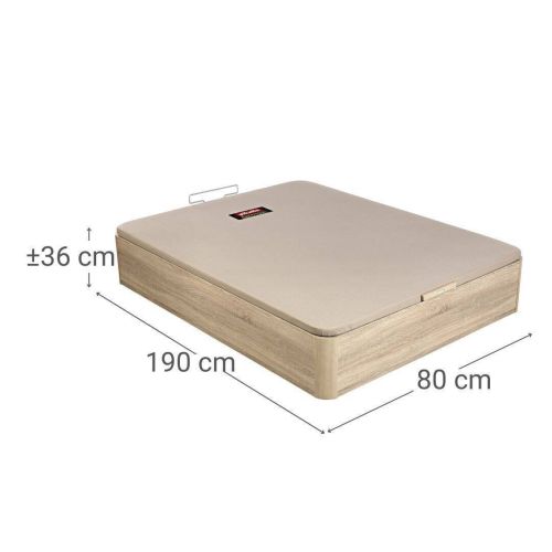 Canapé Abatible Naturbox 2.0 Natural 80x190 PIKOLIN AP11534