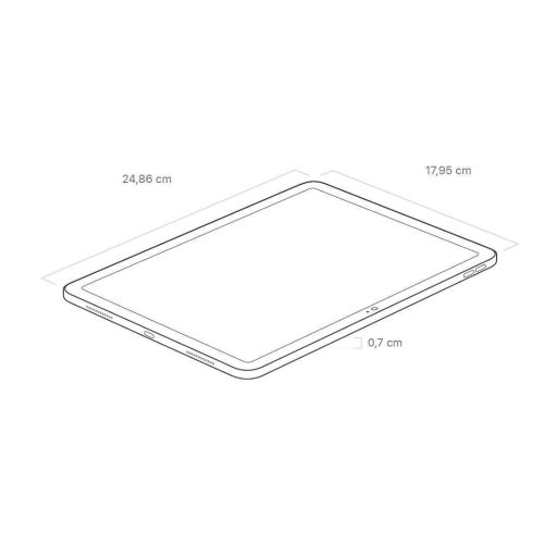 iPad APPLE 11" de 128 GB Wi-Fi