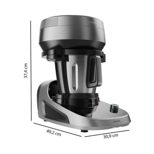 Robot de Cocina Multifunción 1700 W 45 Funciones con Cesto para Hervir Mambo CooKing Victory CECOTEC 04700