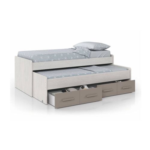 Cama doble ARES PLUS con 2 cajones en la parte inferior del mueble 1S7432Y
