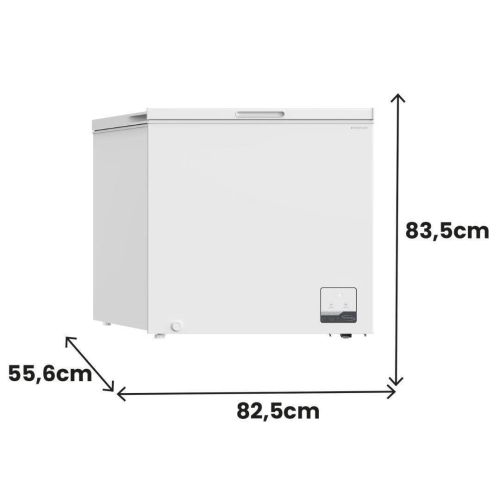 Congelador Horizontal INFINITON 199 L Clase E CH-20H86WEH