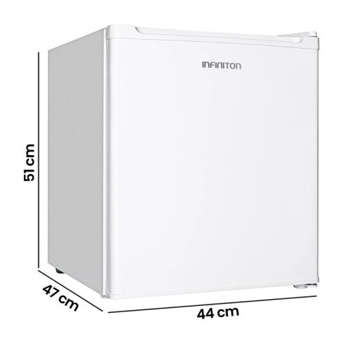 Congelador Vertical 51 cm de Puerta Reversible Clase E INFINITON CV33L5WEC
