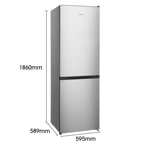 Frigorífico Combi Hisense Inox 304 L Total No Frost Clase E RB390N4ACE