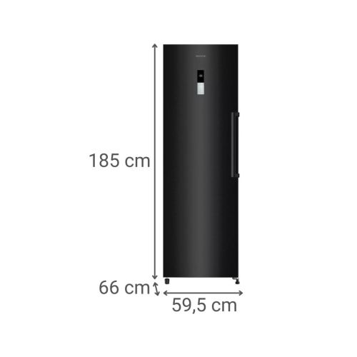 Congelador Vertical INFINITON No Frost E 185cm Inox CV-19DST