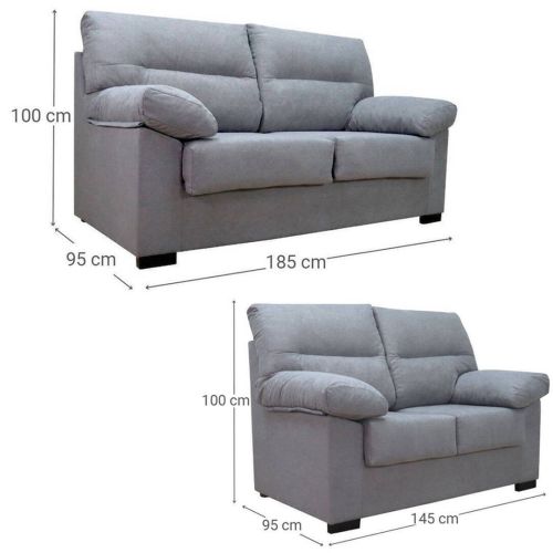 Conjunto Sofás 3+2 Plazas Tapizado VALDINI