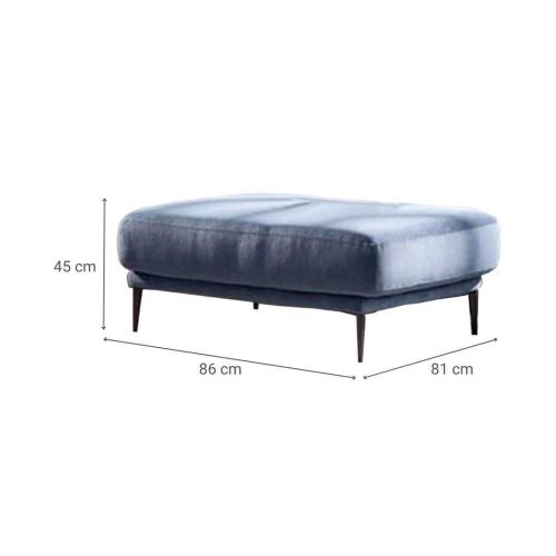Pouff Tapizado de 86 cm ADAGIO