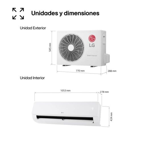 Aire acondicionado LG REPLACE18Z Split Inverter WiFi 4300 Frigorías
