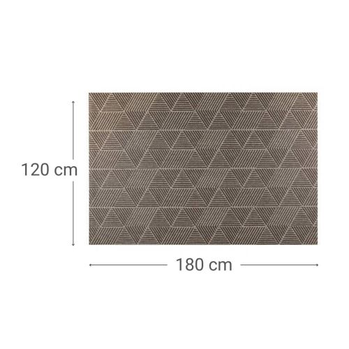 Alfombra de Tejido de Vinilo Geom Panal 120x180
