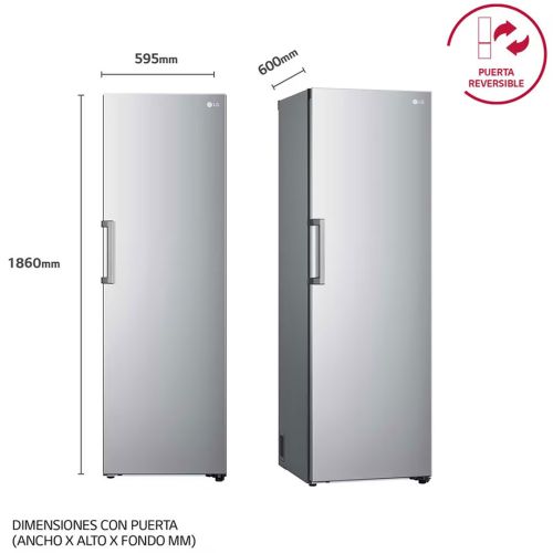 Frigorífico 1 Puerta 186 cm Clase E LG GLT51PZGSZ