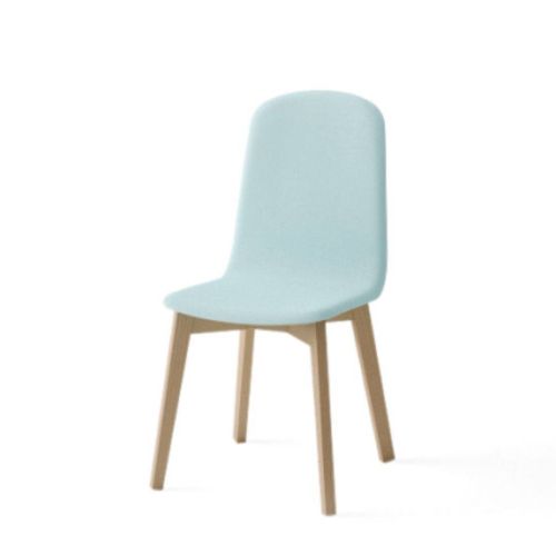 Silla con Patas de Madera y Asiento Tapizado DOLCE