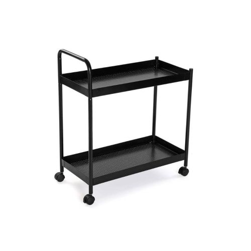 Mesa Auxiliar Negra con Ruedas 20880087