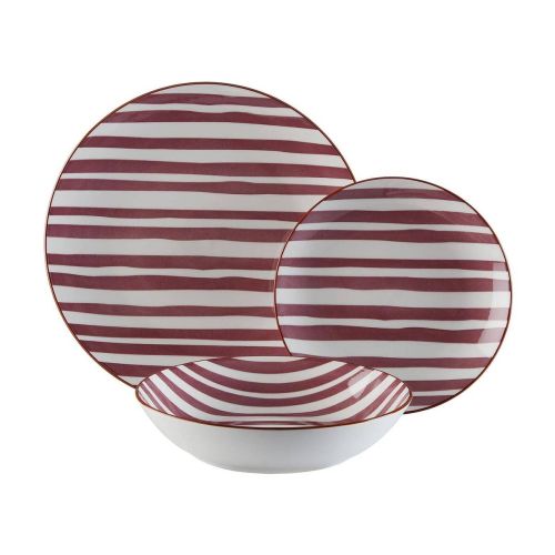 Juego de Mesa de 18 Platos de Porcelana VENECIA 22590003