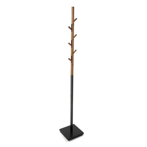 Perchero de 6 Colgadores Color Natural-Negro 18790705