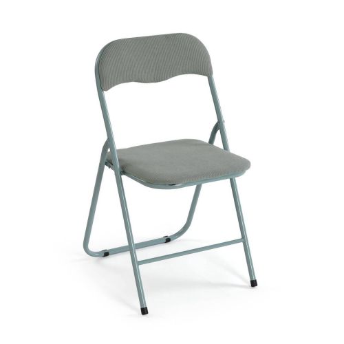 Silla Plegable Tapizada en Metal Verde LIRA CORDUROY 22930003