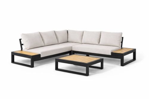 Conjunto de Jardín Esquinero Aluminio Antracita PORTUGAL