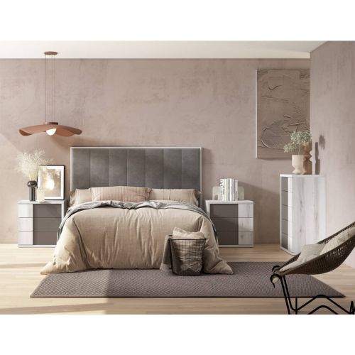 Dormitorio de Matrimonio Sin Armario CRETA TOP 6