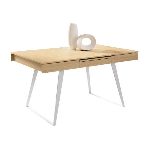 Mesa de Comedor Extensible con Pata Metálica HORIZON ND5520
