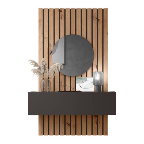 Recibidor 120 cm Acabado Artisan-Ébano Nº 222