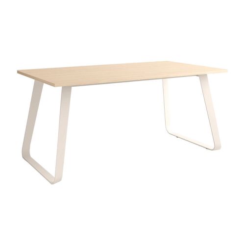 Mesa Como Rectangular 160 cm Estuctura Marfil BOGAL CNG068M