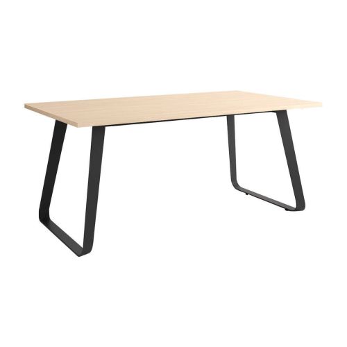Mesa Como Rectangular 180 cm Estuctura Negra BOGAL CNG069N