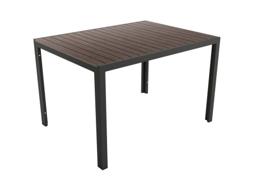 Mesa de terraza de Metal y Lamas de WPC MAREA 200 cm