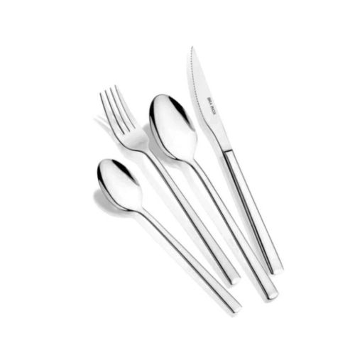 Cubertería de 24 Piezas con Cuchillo Chuletero BARI VERONA A048024