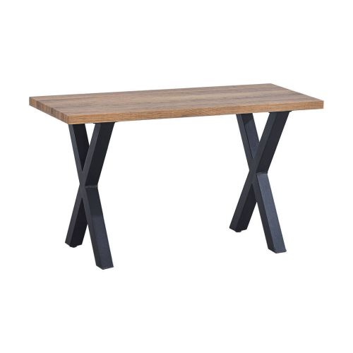 Taburete con Patas de Aspa de color Negro VIDEL