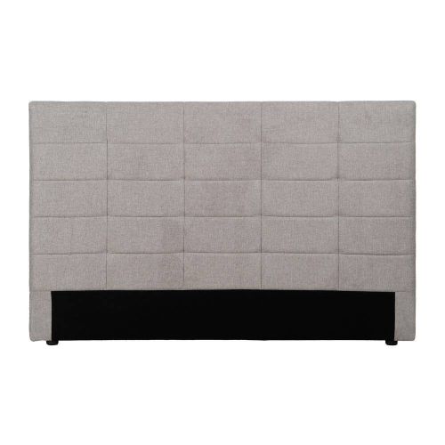 Cabecero de Matrimonio para Camas 135/150 cm en Tela Gris 613523