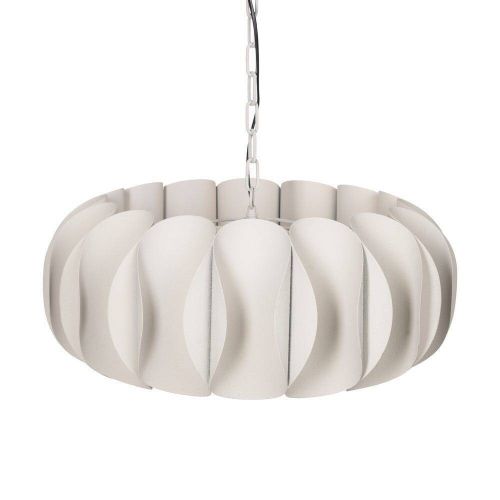 Lámpara de Techo en Metal Blanco 613958