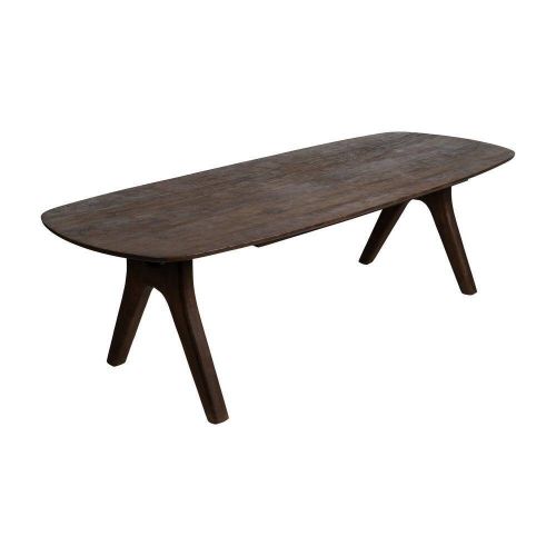 Mesa de Comedor de Madera de Mango Marrón 260 cm 612863