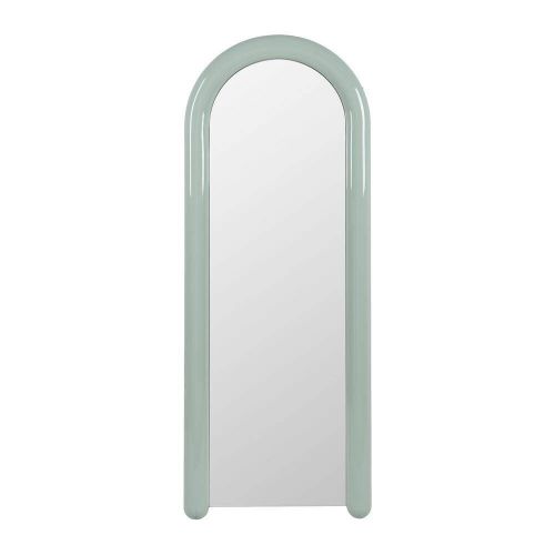 Espejo Vestidor Lacado Verde 60x160 cm con Sistema de Sujeción 614906