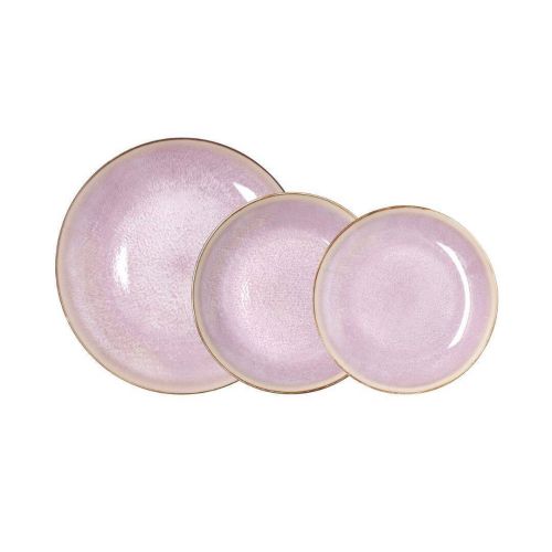 Vajilla de Porcelana 12 Piezas Redonda para 4 Personas LANAI BIDASOA 5428675