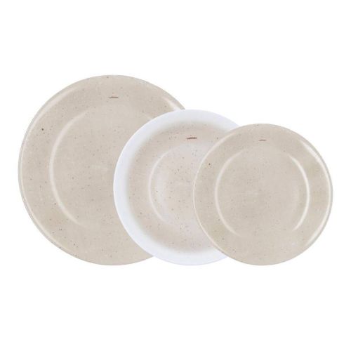 Vajilla de Vidrio Opal 18 Piezas para 6 Personas SENDA TAUPE LUMINARC 5429554