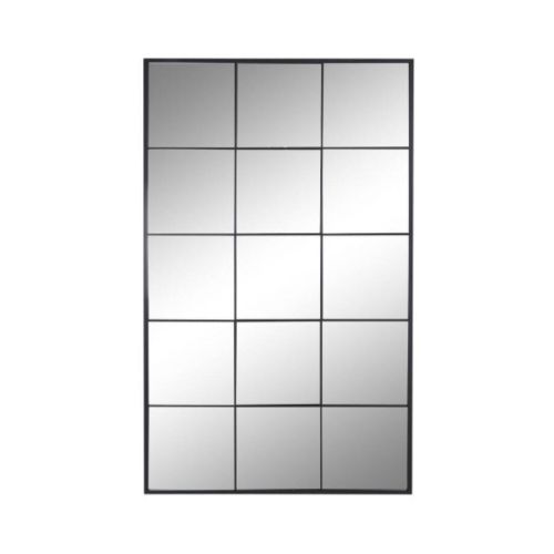 Espejo efecto Ventana de Hierro color Negro 150 cm ES-195698