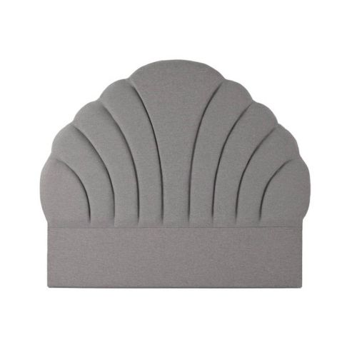 Cabecero de 189 cm Color Gris Tapizado en Poliéster MB-210580