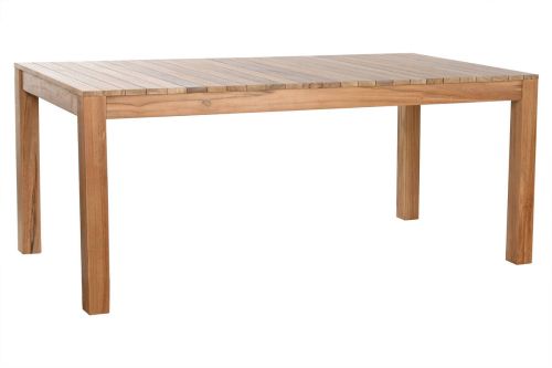 Mesa de Jardín de Madera Teca Natural MB-210835