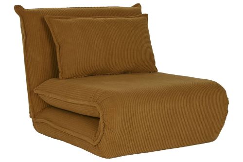 Sillón Cama Tipo Futón Metal-Poliester 83x70 cm