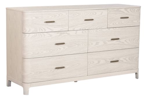 Cómoda de MDF y Metal en Gris Claro MB-220063