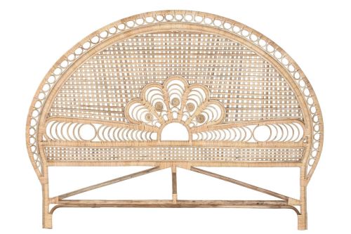 Cabecero de Cama de Bambú y Ratán Natural MB-220499
