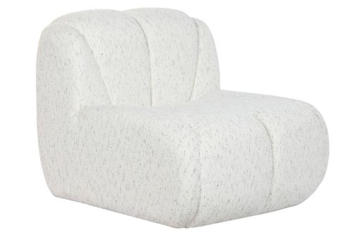 Sillón Puff Tapizado en Poliéster 79 cm MB-220505