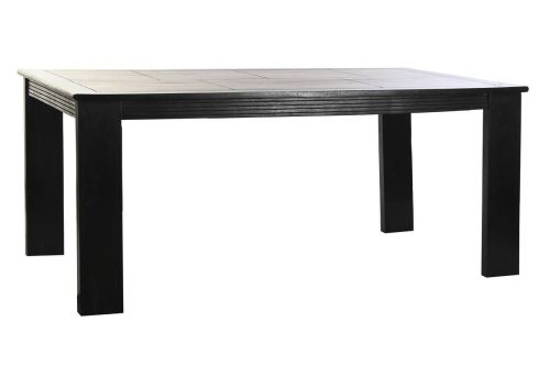 Mesa de Comedor de Madera Marrón Oscuro MB-197180