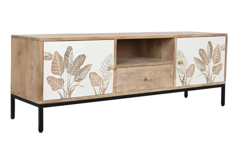 Mueble TV de Madera de Mango con Patas de Metal MB-201130