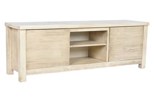 Mueble de TV Acacia Natural 2 Puertas 160 cm MB-209026