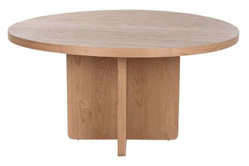 Mesa de Comedor Redonda en Roble MDF MB-211514