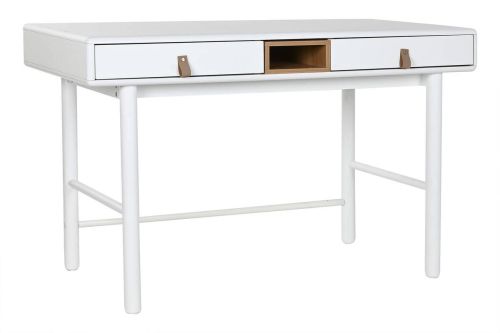 Consola Blanca con Cajones y Hueco MDF MB-211741