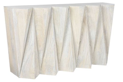 Consola de Madera de Mango Beige MB-212690