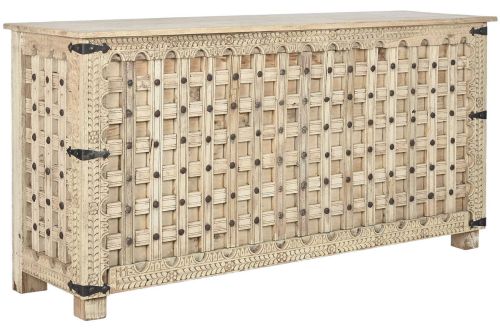 Consola de Madera Tallada Estilo Antiguo MB-213736