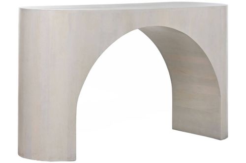 Consola de Madera de Mango Blanco MB-214817