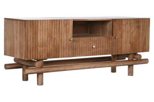 Mueble TV de 145 cm de Madera de Mango Acabado Natural MB-215096